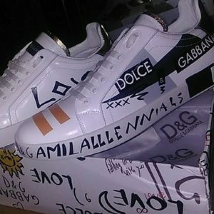 Dolce&Gabbana White Millennials Sneakers